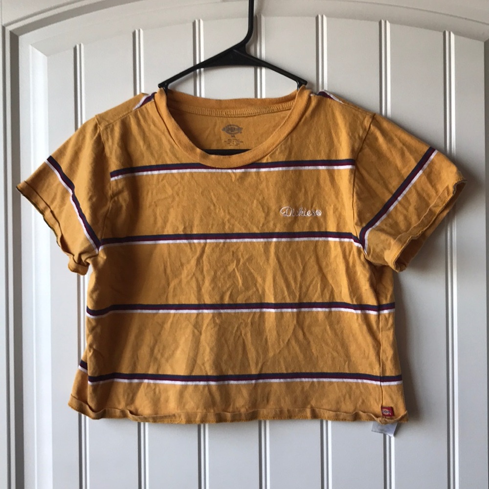 Dickies Stripped crop top
